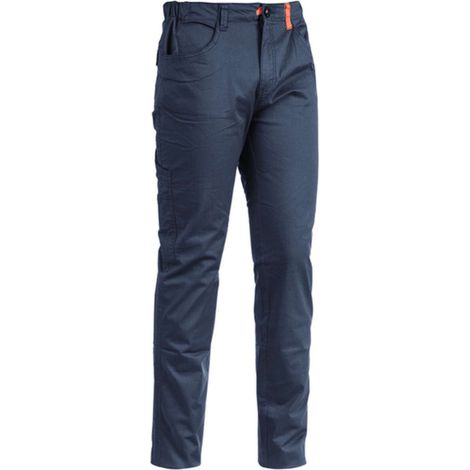 PANTALONE SUPER STRETCH BLU NAVY MIS.L