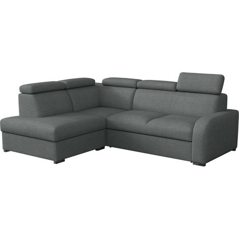 Sofá rinconero Etrcala 108, Crown 18, Función de descanso, Almacenaje, 250x200x85cm, 0 (1/5)