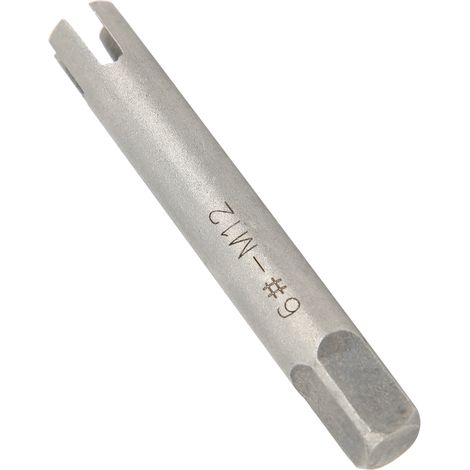 Extracteur de taraud cassé acier rapide HSS M12, 4 griffes, carré d'entraînement, dévisseur de vis et boulon (1/5)
