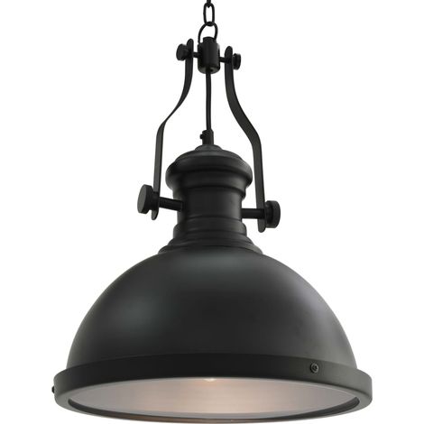 Deckenleuchte Schwarz Rund E27