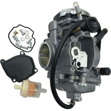Carburateur pour Yamaha Bear , XU,Tracker 250 Yfm250 Atv 1999-2004, accessoire auto qualité supérieure, conforme origine, résistant environnement rude, easy à installer - (1/4)