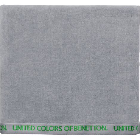 TOALLA DE PLAYA 90X160CM 380GSM 100% ALGODÓN VELOUR AZUL OSCURO CON LOGO NEUTRAL BE (1/5)