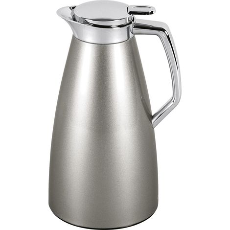 Isolierkanne Plaza Quick Tip 1l silber