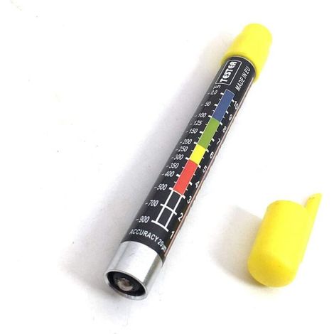Paint Thickness Gauge, Paint Coating Gauge with Magnetic Tip, Car Body Damage Detector