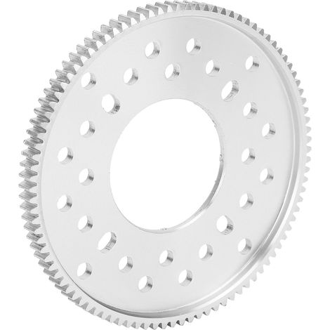 Carter de chaîne cylindrique en aluminium 96 dents, pignon inférieur anodisé, équipement de transmission robuste pour moto. (1/5)
