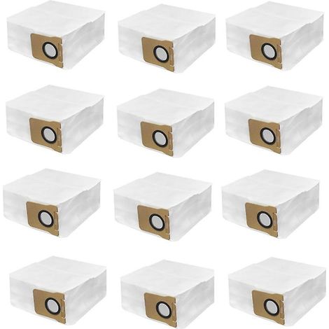 Packung mit 12 Ersatzbeuteln für den X20 Pro/X20-AquaForge Saugroboter (1/5)