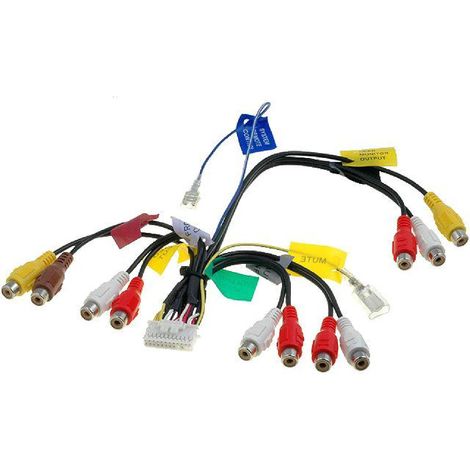 Cable Autoradio Pioneer RCA - AVIC-F910BT AVIC-D3 AVIC-F700BT AVIC-F900BT
