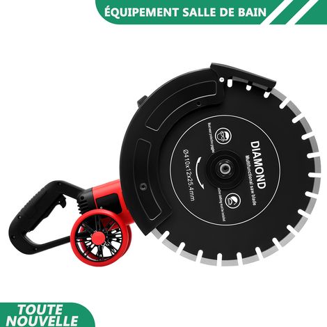 Moteur de cuivre pur de la scie électrique de béton 4000W Precision Slotting 3000RPM avec la lame (1/5)
