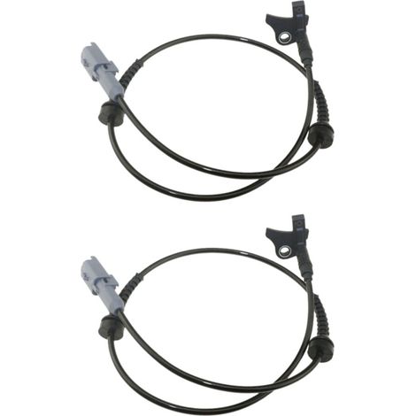 Adecuado para 2X, adecuado para 307308408, 3008, sensor de velocidad de rueda trasera C4L, sensor de velocidad ABS delantero y trasero, sensor ABS 9811802580 (1/4)