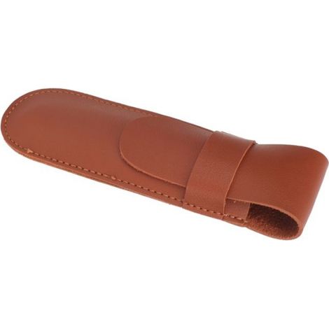 Etui Pour Rasoir - Cuir PU - Style Vintage - Portable - Pour Adulte - 1 Pièce (1/5)