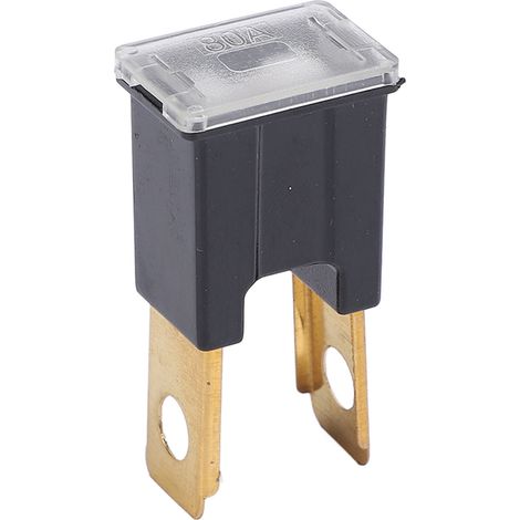 Fusible Terminal mâle droit, couleur noire, remplacement FLM 80A 32V, 10 pièces (1/5)