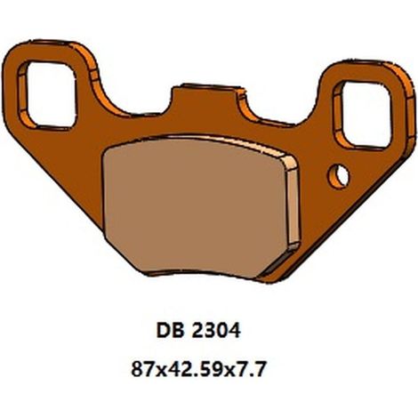 Pastillas de freno delanteras Delta Polaris 200 Phoenix 10 25 N A Quads Delanteras