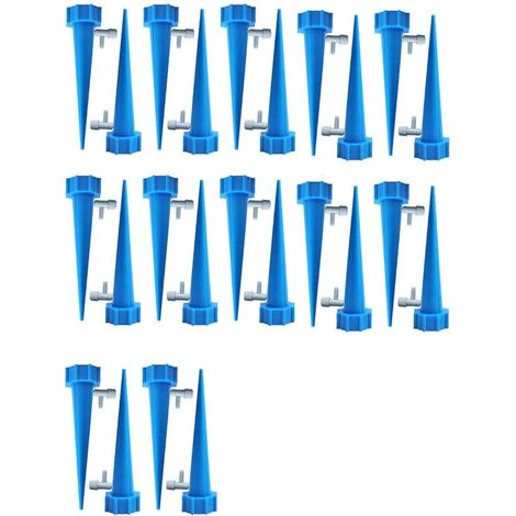 Irrigation Goutte à Goutte Kit, Arrosage Automatique Système Plante d'irrigation Cône, Gouteur Reglable pour Arrosage Bouteille Extérieur, 24 Pcs (1/5)