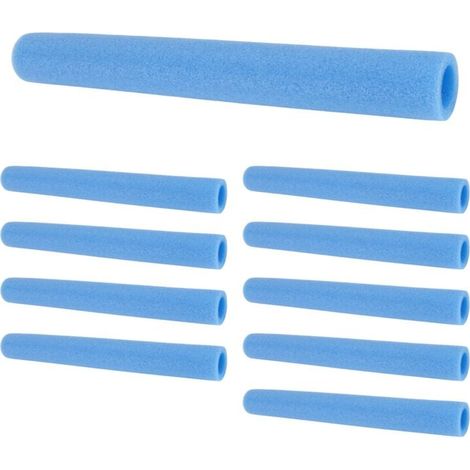 10 PièCes Trampoline Poteaux Couverture Rembourrage Mousse Tube 40 CM Tuyau ÉPonge BoîTier de Protection Poteau Manches Bleu (1/4)