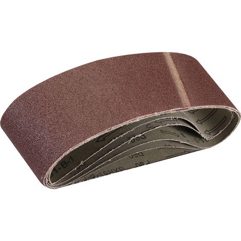 NASTRI ABRASIVI 75x533mm NASTRO ABRASIVO GRANA 60 5pz LEVIGATRICE SILVERLINE