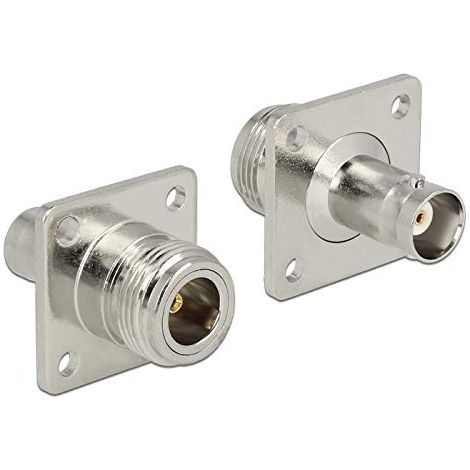 DELOCK HF N FEMELLE  BNC FEMELLE Á EINBAU 88839