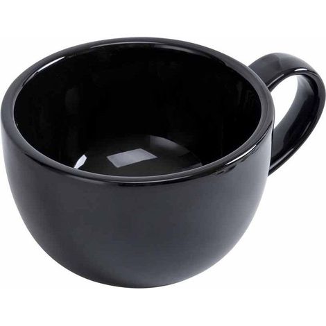 MOSAVIT TAZA Lavabo Sobre Encimera De Cerámica Negro - ref: MSV-TAZAN (1/2)