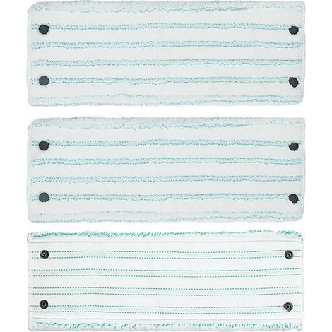 Lntyq Balais Serpillères de Rechange, Serpillères en Microfibre pour Leifheit Clean Twist M Micro Duo Têtes de Recharge de Vadrouille Chiffon 3 Pièces (1/5)