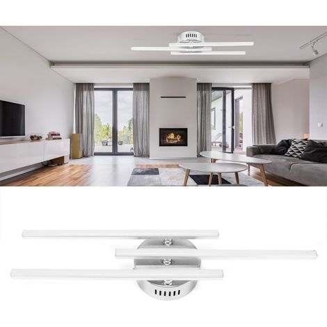 Plafonnier LED 105 LED 2500 lm, style nordique moderne, type ruban, éclairage blanc pour salon, AC85-265V (1/5)