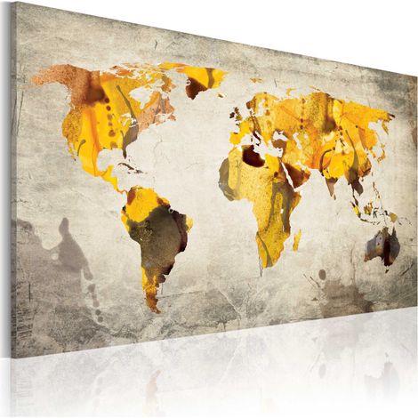 Tableau Imprimé "Continents Ensoleillées" 60 x 90 cm (1/2)