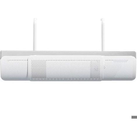 Déflecteur de climatiseur mural rétractable – Contrôle du flux d'air – Installation facile – Longueur ajustable 56 à 92 cm (1/5)