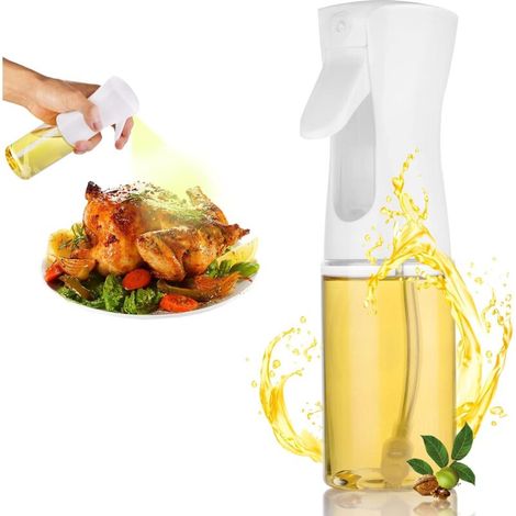 Spray Huile Cuisine, Vaporisateur Huile d’Olive Spray de Cuisson Pour Salade, Pizza Huile en Spray Bouteille Huile en Spray 200ml Flacon Spray Alimentaire Cuisine Accessoires,de DEBUNS