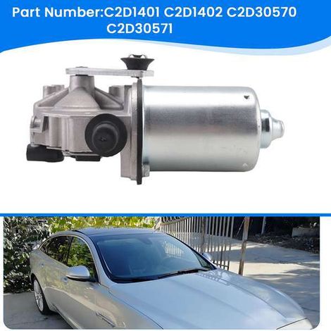 Part numbers C2D30570 and C2D1401 are suitable for the front windshield wiper motor of the Jaguar XJ. (1/5)