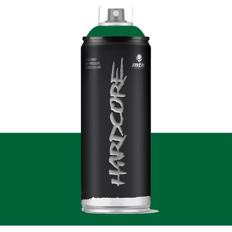Bombe de peinture - Vert lutèce - RV-5 - Hardcore MTN - 400ml (1/2)