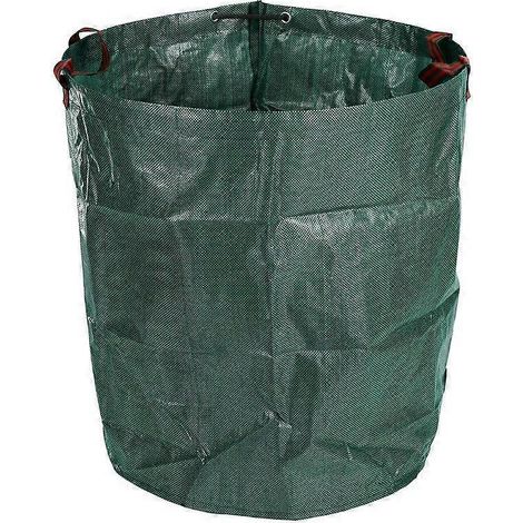 Sac à déchets de jardin 270L, grand, solide, imperméable, réutilisable et pliable (1/5)