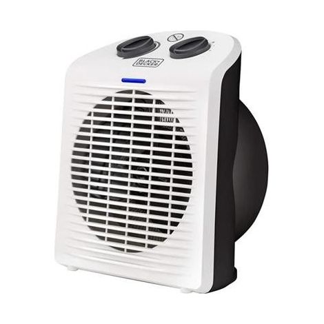 Stufetta elettrica interno nero, bianco 2000 w
