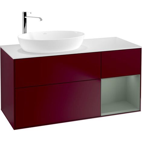 Villeroy & Boch F931GMHB Meuble sous lavabo Finion F93 (1/2)
