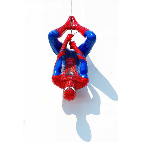 Tableau enfant - spider man upside - 50x80 cm Toile imprimée (1/5)