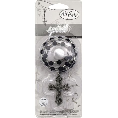 airflair Lufterfrischer Blessed Kreuzkette Moonlit Grove Duftbaum Autoduft
