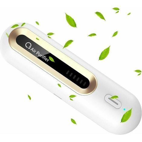Mini USB deodorante per frigorifero, purificatore d'aria con generatore di ozono O3, deodorante antiodore, distruttore di odori riutilizzabile per frigorifero, auto, scarpiera, armadio per vestiti (1/4)