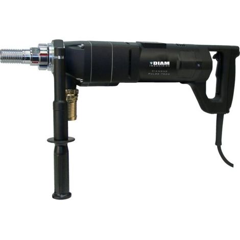 Diam Industries – Carotteuse portative à percussion CBS22F – 2200W pour béton armé – Diamètre carottage 202mm – Système d'extraction de poussières (1/2)