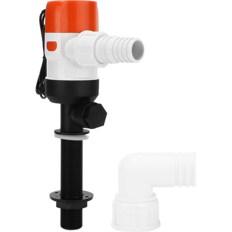 Pompe d'aération submersible 12V 1100GPH pour bateau de pêche, réservoir d'appâts vivants, accessoires marins (1/5)