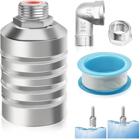 Stainless Steel Fully vannes à flotteur entièrement automatiques en acier inoxydable 304 pour réservoir d'eau, vanne à flotteur remplissage automatique pour piscine, vanne à flotteur d'arrêt (1/5)