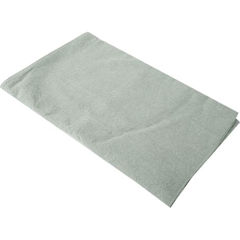 Housse de canapé de massage/spa en coton doux avec ouverture pour le visage, verte