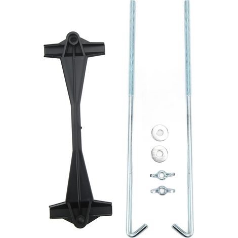 Kit de fixation et de serrage pour batterie J Hook universel - 7 pouces, boulons et écrous de 10 pouces (1/5)