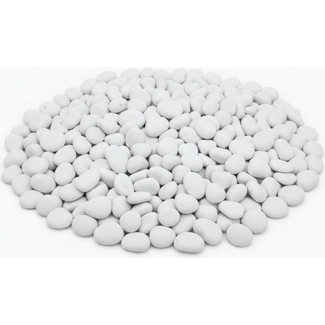Canto rodado Blanco Premium - Pack 25 sacos 20 kg. - 6-12 mm