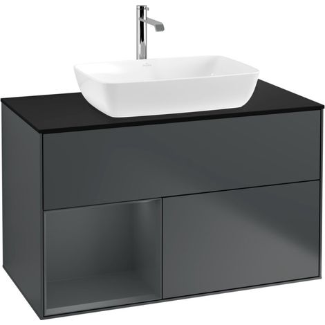 Villeroy & Boch F772HGHG Meuble sous-lavabo Finion F77 (1/2)