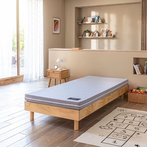 Matelas d'appoint enfant mousse 10 cm Légèreté 2.0 90x190
