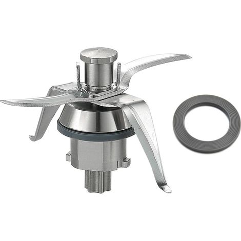 Trade-Shop Ersatz Messer Mixmesser inklusive Dichtung geeignet für Vorwerk Thermomix TM21 TM 21 aus rostfreiem Edelstahl (1/5)
