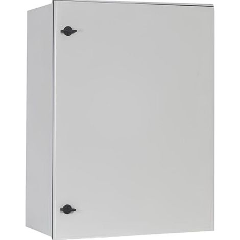 IDE – Coffret électrique en polyester étanche IP66 600x500x230 – Résistance IK10 – Porte pleine avec double serrure – Montage mural ou sur pied