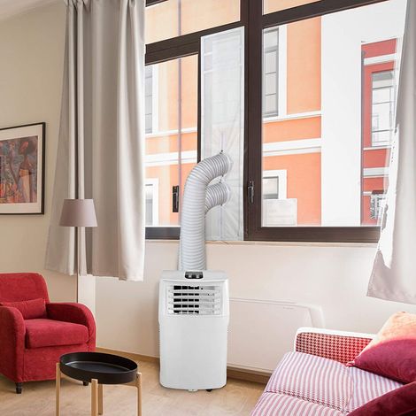 Kit Calfeutrage Fenêtre Climatiseur Mobile 92 x 25 cm, Joint Étanche Découpable avec Zip pour Tuyau d’Évacuation (1/5)