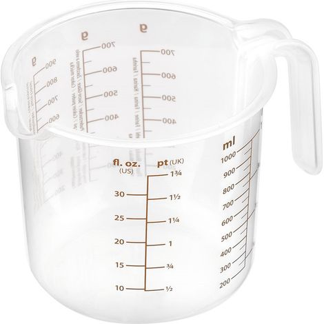 Jarre à mesurer avec bec verseur Delícia compatible lave-vaisselle et NON COMPATIBLE micro-ondes 0,5l TESCOMA (1/2)