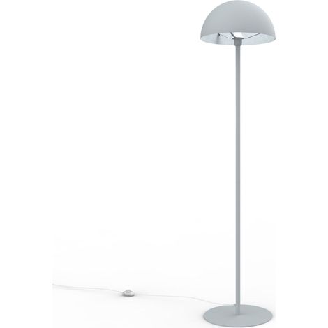 LUMICOM CASSIS Piantana, 1XE27, max 42W, metallo, window grey, D40cm H160cm