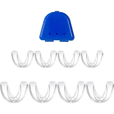 Gouttière anti-ronflement ajustable, protège-dents nocturne et protège-dents de sommeil pour le bruxisme et pour arrêter de ronfler, moulage sur mesure et ajustable (1/5)