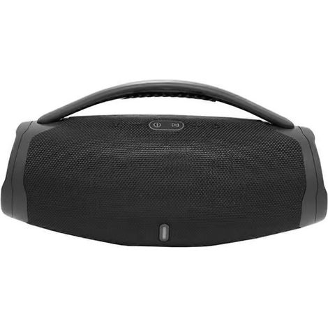 Enceinte Bluetooth portable d'extérieur étanche avec éclairage RGB, caisson de basses sans fil et son surround stéréo à 360°. (1/5)