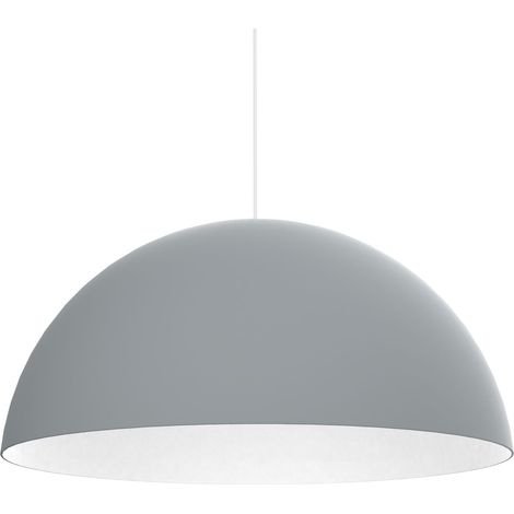 LUMICOM  CASSIS Sospensione, 1XE27, max 42W, metallo, grigio/bianco, D40cm